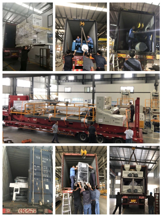 Tandem Extrusion Lamination Machine Process 2