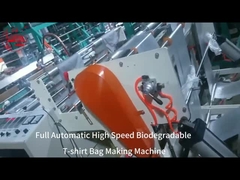 Full Automatic High Speed Bag Making Machine | For Biodegradable T shirt Bag Making