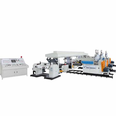 Tandem Extrusion Lamination Machine Process